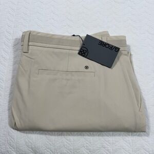 G/FORE Golf Pants Men 40x32 (Fits 40x30.5) Stretch Performance Stone G4MA23B40FB